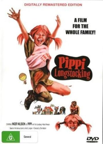 Pippi Longstocking en DVD para disfrutar tardes de cine en familia con nostalgia