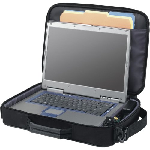 Image of Case Logic VNC-15F 15.4-inch Value Slimline Laptop Case (Black)