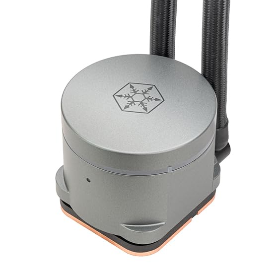 SilverStone Technology Hailstone 360 - Refrigeración líquida todo en uno óptima con ventiladores industrials, SST-HT360
