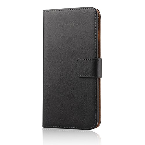 Iphone 6 Plus Case, Kktree Leather Magnetic Flip Cover Credit Card Wallet Stand Case For Apple Iphone 6 Plus 5.5 Inch Black #TOP2