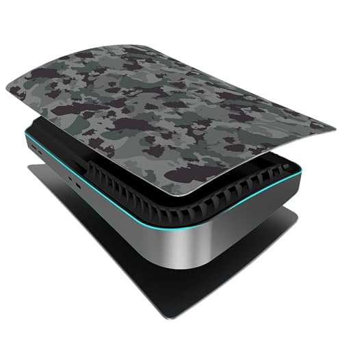 Image of Digital Edition Face Plates Cover Skins Shell Panels for PS5 Console, Accessories for PlayStation 5 Protective Shell Replacement Faceplate (Camouflage)