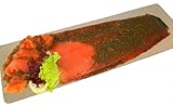 Wir verabeiten für dieses Produkt ausschließlich Lachse aus artgerechter Aufzucht etablierter Zuchtanlagen in den nördlichen Fjorden Norwegens.