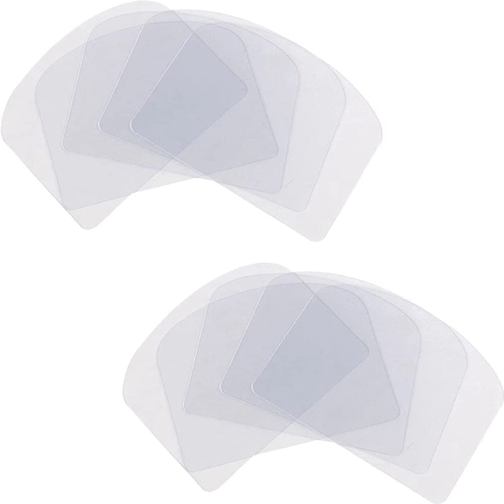 Peowuieu Transparent 13Pcs Cake Cream Scraper Flexible Plastic Icing Buttercream Smoother Cake Decorating Tools Baking