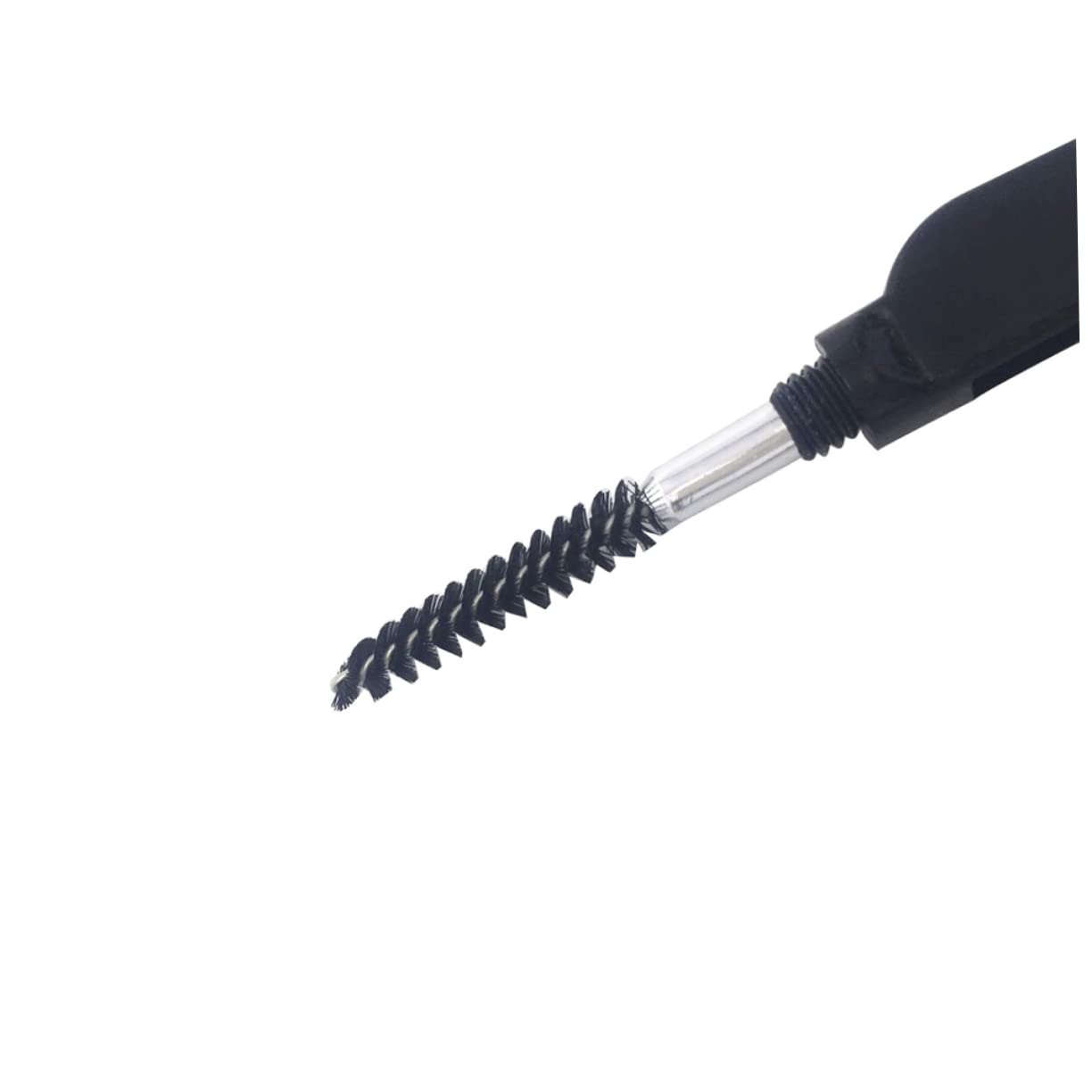 FOMIYES Foldable Eyebrow Combs Set of 2 Stainless Steel Plastic Handle Grooming Tool