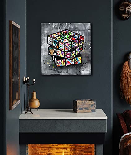 Sixttart Banksy Canvas Wall-Art For Bedroom thumb #1
