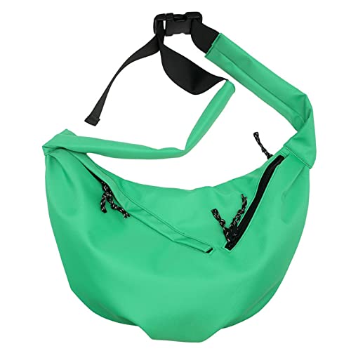 Sac à bandoulière décontracté forme dumpling souple et look locomotive moderne