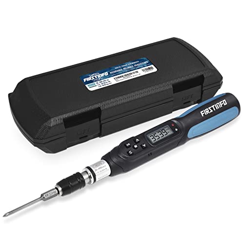 Image of FIRSTINFO H5279 Digital Torque Screwdriver, Dual Direction 1.77-35.39 in-lbs. / 20-400 cN-m / 2.04-40.82 kg-cm, LED and Buzzer Notification, 9 Memory Value Preset