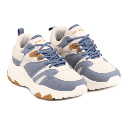 Image of Red Chief Men's Sports Sneaker | Low Ankle Lace Up Shoe with Breathable Mesh & Synthetic Upper | Lightweight Comfortable Casual Footwear (C6016)