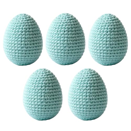Huevos de Pascua decorativos para regalo de primavera y adornos de celebración familiar 8