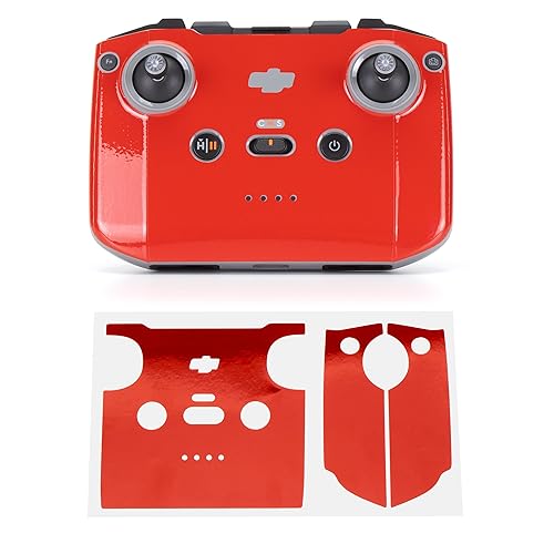 Image of WRAPGRADE Skin Stickers Compatible with DJI RC-N2 /N3 (Super RED)