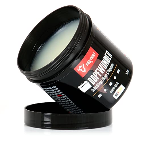 BBQ-Toro DOPFWUNDER - Die Dutch Oven Einbrenn- & Pflegepaste I 250 ml I Paste für Pflege von Gusseisen Grillzubehör I Einbrennpaste auch für Grillrost, Grillplatte, Grillpfanne... – Bild 4