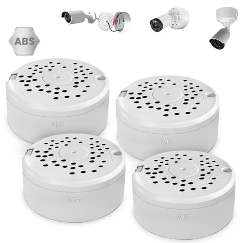 ABS Universal Camera Junction Box Hide Cable Mounting Brackets for Bullet Cameras CCTV Security Camera Junction Boxes