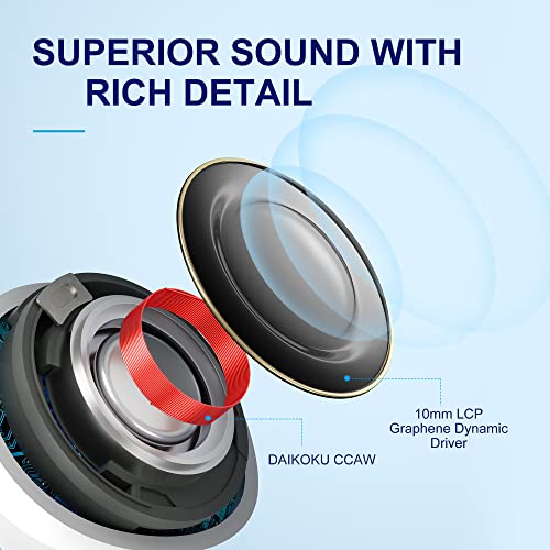 QCY HT05 Multi-Mode Active Noise Cancelling Wireless Earbuds, AI-Enhanced Calls Bluetooth Headphones with 6 Mics, Anti-Wind Noise, Transparency, App for Custom EQ, 30H Playtime, Bluetooth 5.2 - Image 3