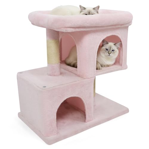Árbol para Gatos Pequeño Tangkula 25.5 in Torre con Rascadores miniatura 1