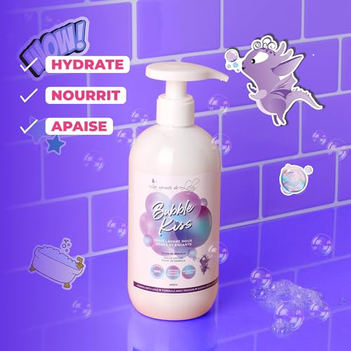 Soin lavant bébé 2-en-1 Bubble Kiss Les Secrets de Loly corps et cheveux 400ml