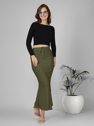 Image of Nexsus Stretchable Saree Shapewear | Petticoat for Women | Cotton Blended | Skirts for Women | Shape Wear Dress for Saree | Available in 80+ Colors and Plus Sizes