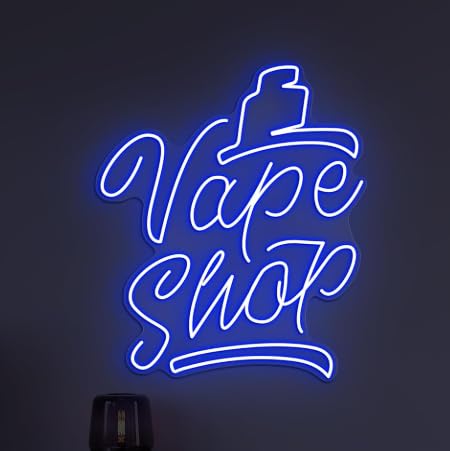 Vape Zone Smoke Shop Amazon.com : Vital Neon Vape Shop Neon Sign - Vape Shop  LED Light -