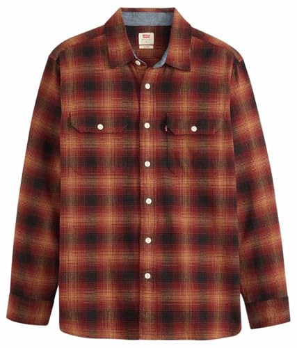 Levi's Classic Worker Scottie Plaid Tobacco Bro – Ansicht 3