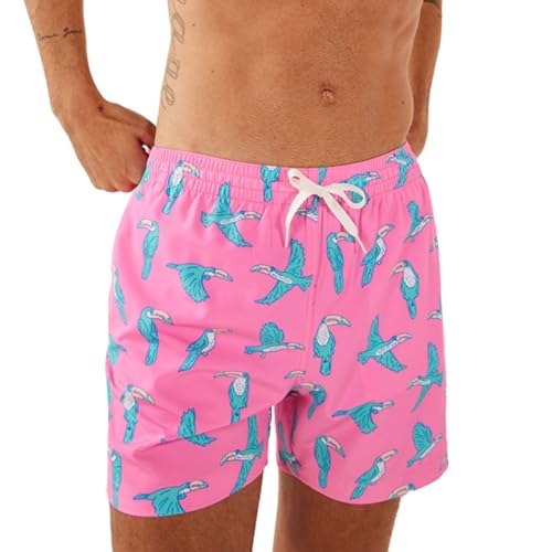 Image of Chubbies Men's Swim Trunks, Stretch Swimming Board Shorts, 5.5 inch Inseam