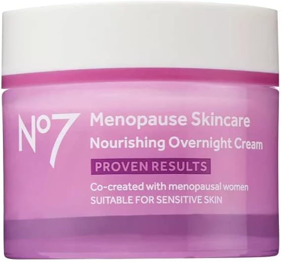 No7 Menopause Skincare Nourishing Overnight Cream 50ml (pack of 1
