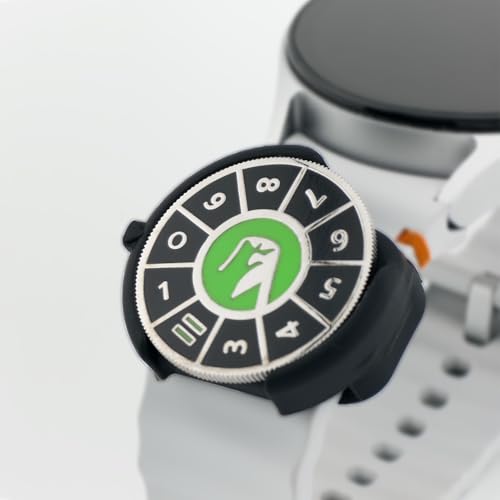 Adaptateur de montre de golf avec marqueur et compteur silicone noir II BELOW Aerie