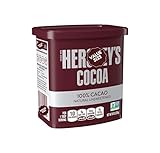 HERSHEE, Natural Unsweetened Cocoa, 8 Oz (spoon included)