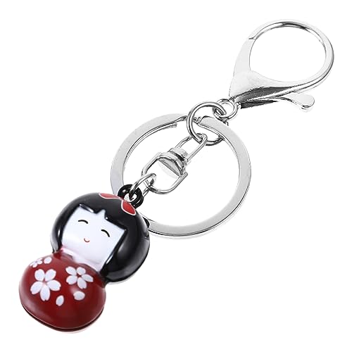 NAMOARLY Décor Décor Porte-Clés Porte-Clés Kimono Poupée Pendentif Fournitures Kimono Poupée Porte-Clés Portable Pendentif Porte-Clés Porte-Clés Ornement Cadeau En Alliage De