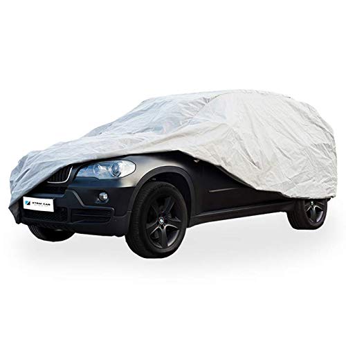 Autoabdeckung Für Opel Karl 367,5x160,4x147,6cm - Wasserdicht & UV-Schutz 190D Oxford