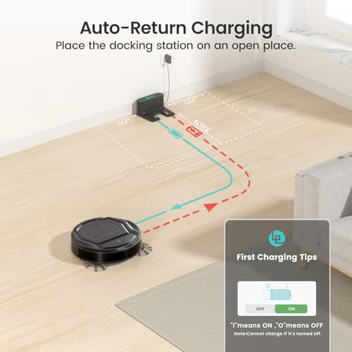 Lefant M210P Robot Vacuum - Slim, Self-Charging, Pet Hair Friendly - Image 6