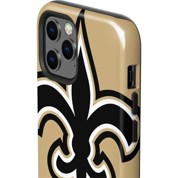 Skinit Impact Phone Case Compatible with iPhone 12 Pro Max - Officially Licensed NFL New Orleans Saints Large Logo Design