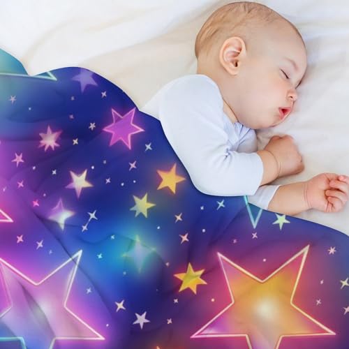 Manta de forro polar Color Sterns suave de 150x200 cm para sofá y cama 5