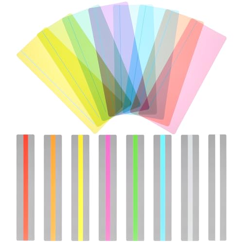 16 Stück Geführte Lesestreifen,Legasthenie Streifen,Markierungsstreifen Bunt,Farbige Overlay Tracking Lineale,Guided Reading Strips,Dyslexia Rule Lesehilfe für Kinder Studenten Lehrer Lehrmittel 16 Stück Geführte Lesestreifen,Legasthenie Streifen,Markierungsstreifen Bunt,Farbige Overlay Tracking Lineale,Guided Reading Strips,Dyslexia Rule Lesehilfe für Kinder Studenten Lehrer Lehrmittel