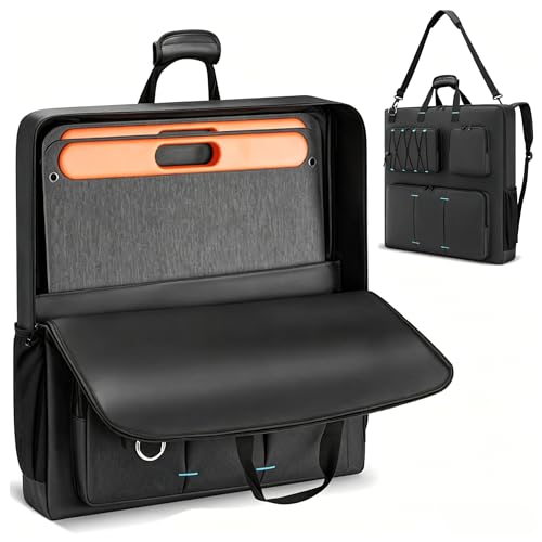 Solar Panel Storage Bag for 2 Panels, Padded Travel Carrying Case Compatible with Jackery SolarSaga...
