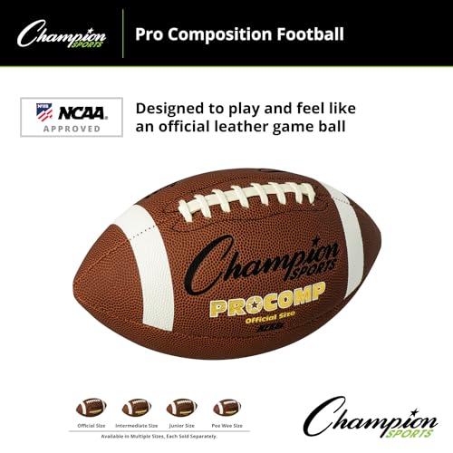 Champion Sports CF100 Official Size Composite Football thumb #4