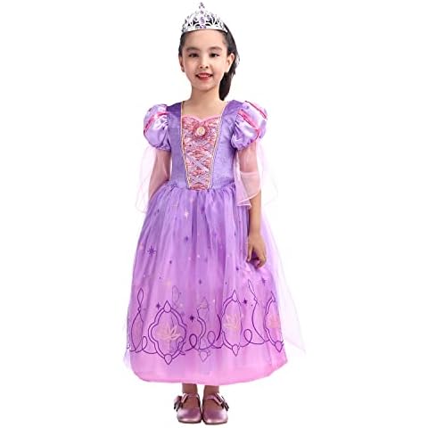 Rabtero Costume de princesse Raiponce Cover