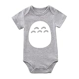 YFYBaby baby-boys Romper Cute Cartoon Cosplay Outfit, Gray-short Sleeve, 3-6 Months