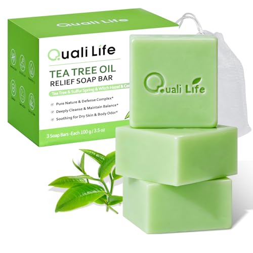 QualiLife Tea Tree Soap Bar