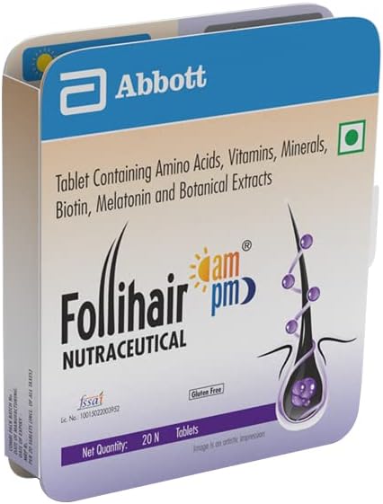 Follihair New Keratian Production Ampm (20 Count,20 Capsule)