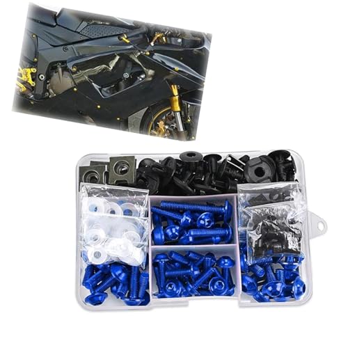 ���i �����p�[�c�Z�b�g�X�N�����[ �I�[�g�o�C�t�F�A�����O�{���g�L�b�g �ɓK������z���_ CTX 700 750 1300 �ɓK������h�[���B�� 600 NT700V FMX CX 650 �ˑ��L�b�g(Blue)