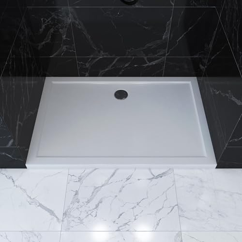 Plato de ducha rectangular 120 x 90 cm – Plato de de acrílico...
