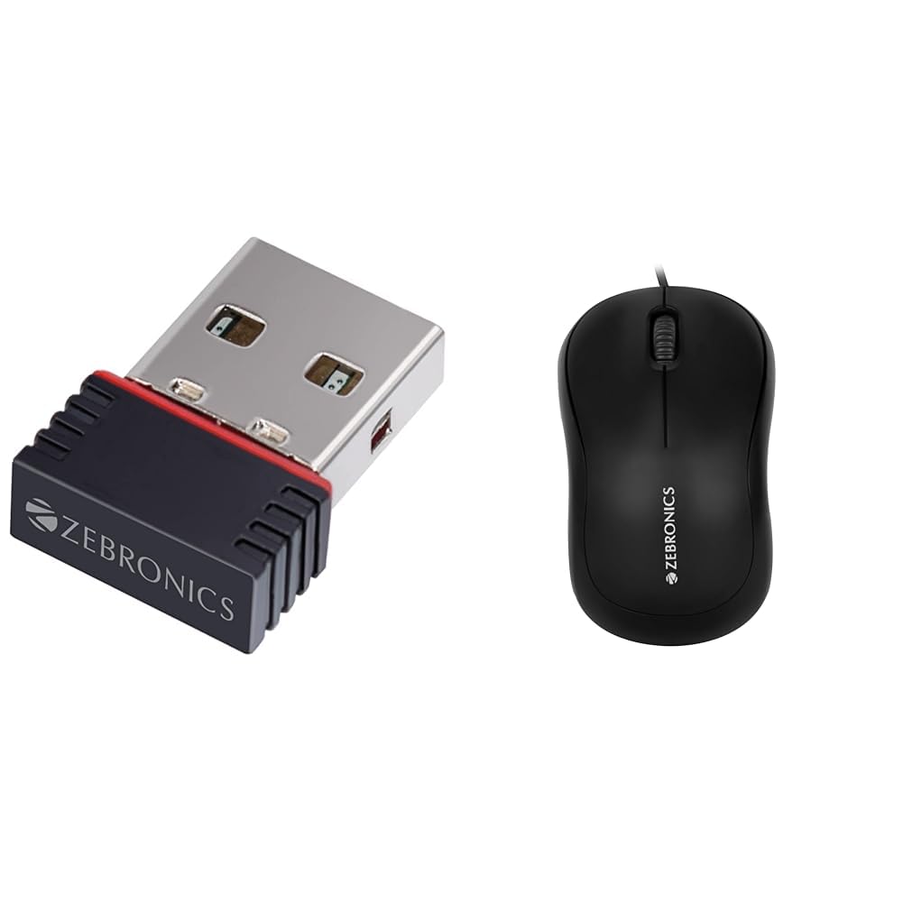 ZEBRONICS ZEB-USB150WF1 WiFi USB Mini Adapter Supports 150 Mbps Wireless Data, Comes with Advanced S (B0BBQC8J9Q) Amazon Price History, Amazon Price Tracker