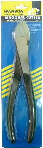 10" (25.4 cm) Diagonal Cutters | High-Performance Carbon Steel | Ergonomic Comfort Grip | Hardened & Tempered | Heavy-Duty