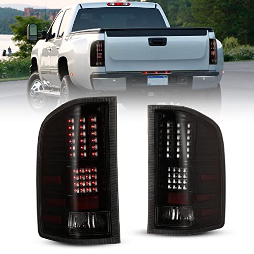 Nixon Offroad LED Taillight For 2008-2013 Chevy Silverado 1500 Tail Light Assembly For 2008-2014 Chevy Silverado 2500 3500, 2007 Silverado 1500/2500/3500 New Body (Clear Lens)