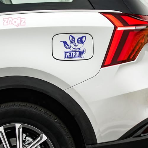 Image of Bright Petrol Sticker for Car Fuel Cap (Dark Blue)