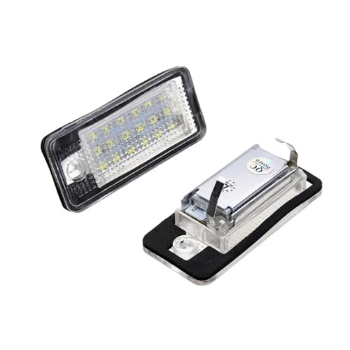 Accesorios para automóvil: luz de matrícula para A4 B6 B7 contra fallos de iluminación 6