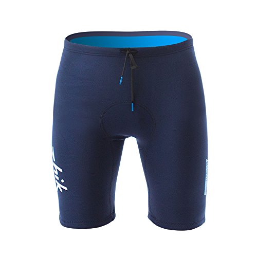 Zhik 2018 Microfleece V 1mm Neoprene Shorts Navy SRT0520 Wetsuit Sizes - Small