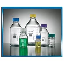 Benchmark Scientific B3000-250-P Hybex Borosilicate Glass Media Storage Bottle, 250 mL with Standard, Purple Cap Pack of 10