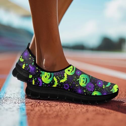 Image of Women's Loafers Slip On Slip Shoe Casual Walking Shoes Non Slip Work Shoes Mesh Athletic Sneakers
