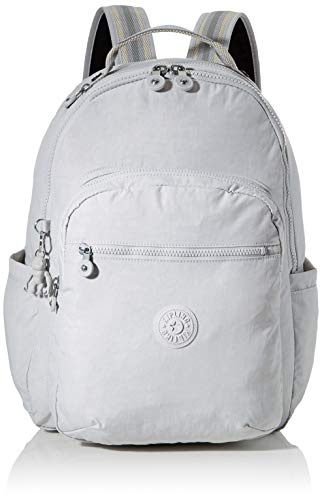 Mochila Kipling Seoul Cinza