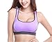 Produktbild Qitun Damen Sport-BH Mit Leichtem Halt Gepolstert Bügellos Cross Back Cool Violett S